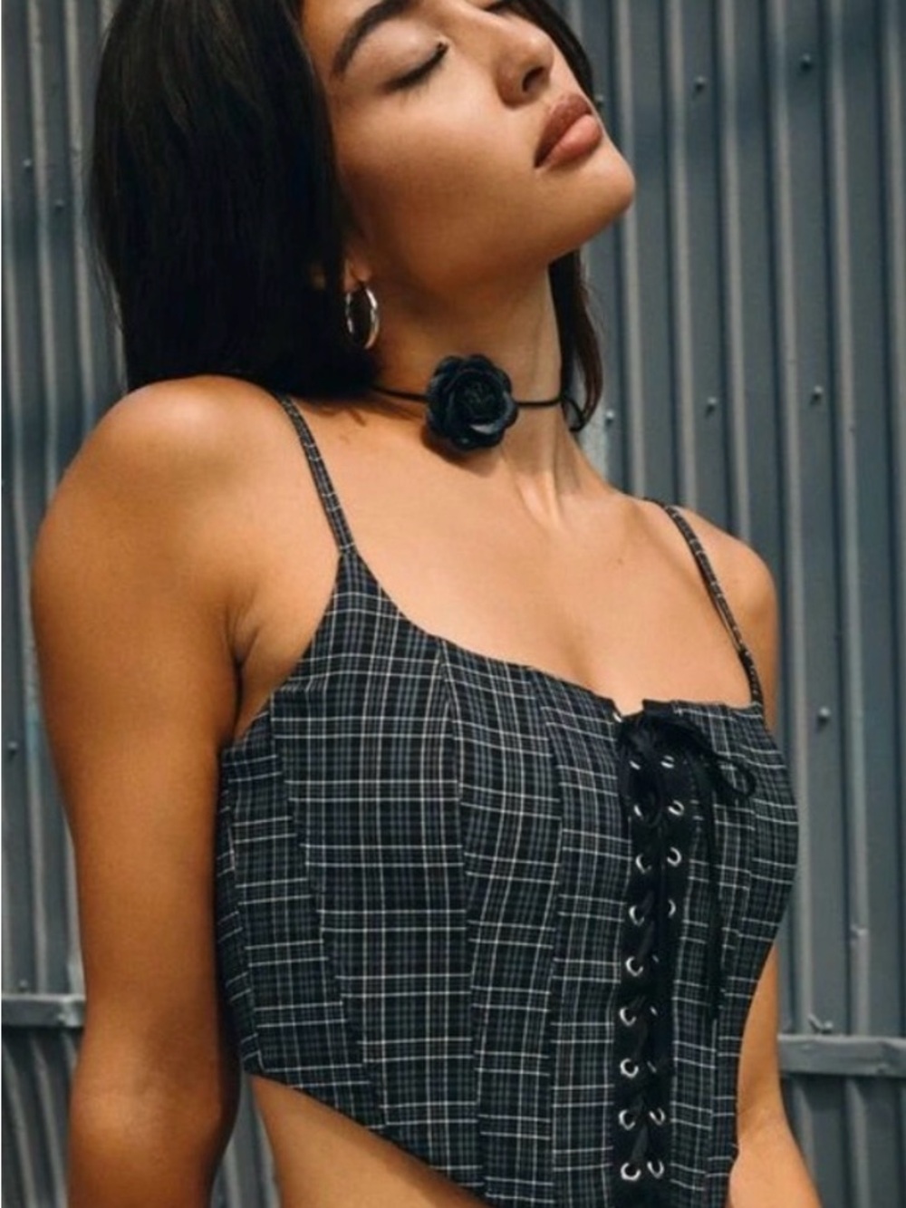 Garage Alice Lace-Up Bustier